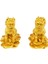 Two Lion Heykel Sanat Dekorasyon Aslan Heykel Feng Shui Sanat El Sanatları 1