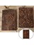 Retro Kabartmalı Phoenix Desen Yazma Not Defteri A5 Lined Journal Red Bronz 4
