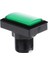 Arcade Oyunları LED Işıklı ve Microswitch ile Push Düğmesi -Rectangle Green 4
