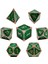 Polhedral Aksesuarlar Partisi Dnd Rpg Mtg Green Için Ayarlanmış 2