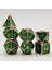 Polhedral Aksesuarlar Partisi Dnd Rpg Mtg Green Için Ayarlanmış 3