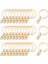 30X Keyasyon Anahtar Zincirleri Bulgular Bölünmüş 4 Bağlantı 25MM_ROSE Altın 2