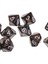 10X 10 Taraflı D10 Polyhedral Oyunlar Için Gri 5