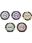 Poker Cips Set Tahta Kartları Oyun Token 100 500 1000 5000 10000 4