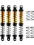 Metal Şok Emiciler 1/10 SCX10 90046 Değiştirme 90MM Stil 3 5