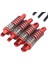 4pcs Wltoys Için Metal Şok Emici K969 K979 K989 1:28 Ölçek Rc Araç Kırmızı 3