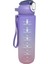 1000ML Pipetli Tritan Çift Renkli Matara Suluk VGN-2219 1