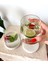 Isıya Dayanıklı Sunum Japon Tarzı Fuji Dağ Cam Bardak | Koni Bardak | 1 Adet 300 ML(8CMX9CM) 2