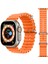 Apple Watch Ultra 49 mm Için Krd-75 Renkli Silikon Kayış-Kordon 1
