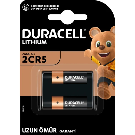 Duracell Dl245; 2Cr5 Ultra 6V Pil