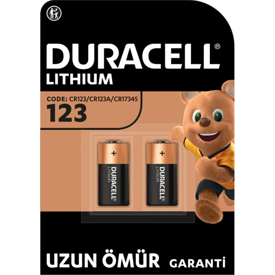 Duracell Ultra Lityum 123 2'li