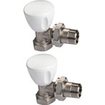 E.C.A. Eca 1/2 Rv3 Köşe Radyatör Vanası 2'li Paket