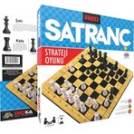 Redka Ahşap Satranç 32x32 cm 32 Parça ile Aile ve Arkadaşlarla Eğlenceli Oyun