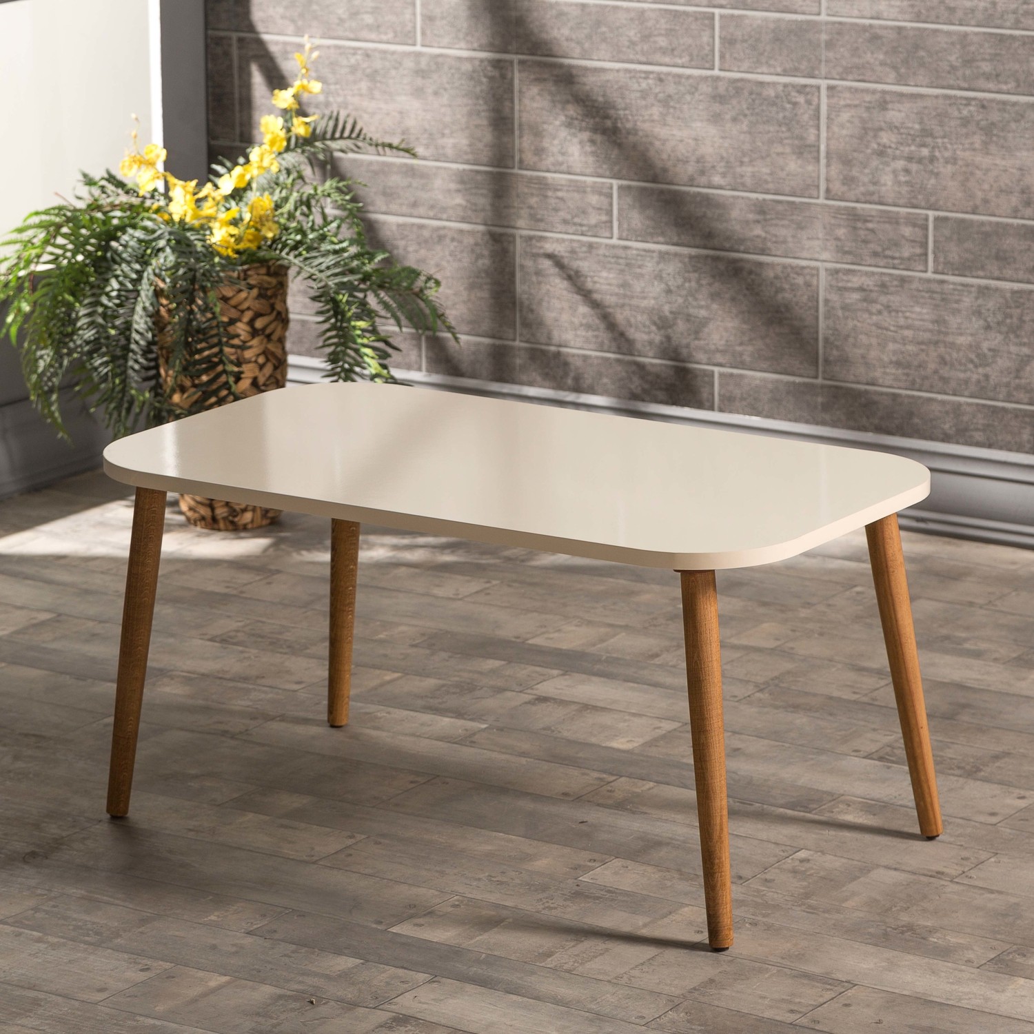 Falez Mobilya Aksesuar ZİGON SEHPA VE ORTA SEHPA SET AHŞAP