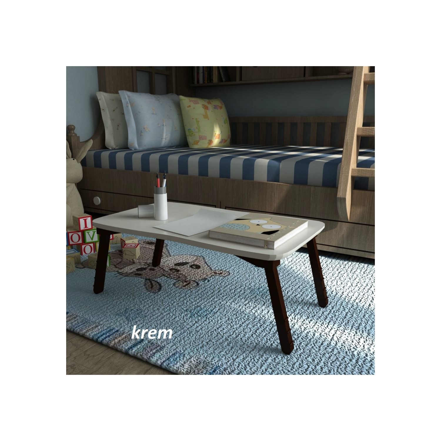 Falez Mobilya Aksesuar Laptop Sehpa Çalışma Kahvaltı