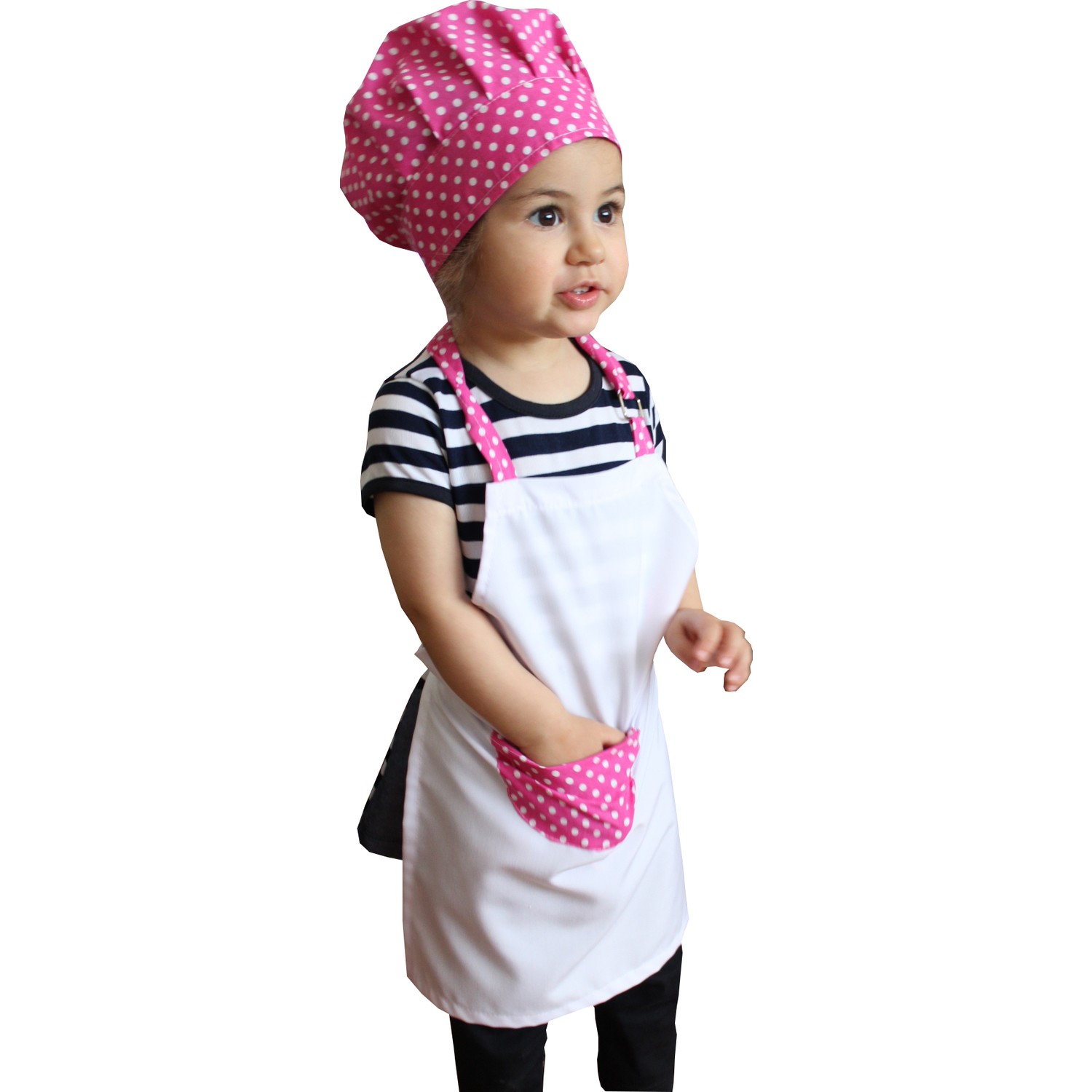 Medusa Forma Çocuk Aşçı Kıyafeti Askılı Önlük Kep Kreş Fiyatı