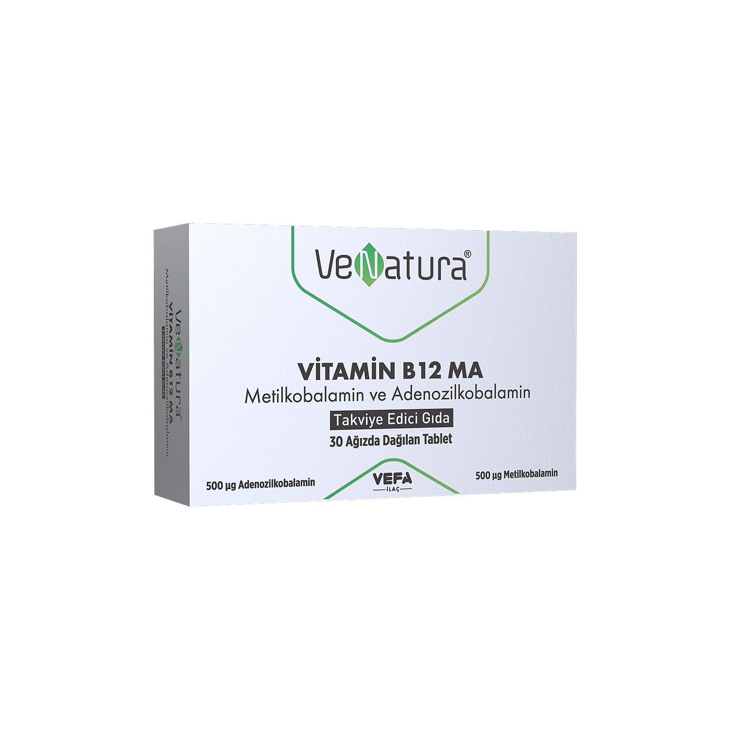 Venatura Vitamin B12 Ma Metilkobalamin Ve Adenozilkobalamin Fiyatı