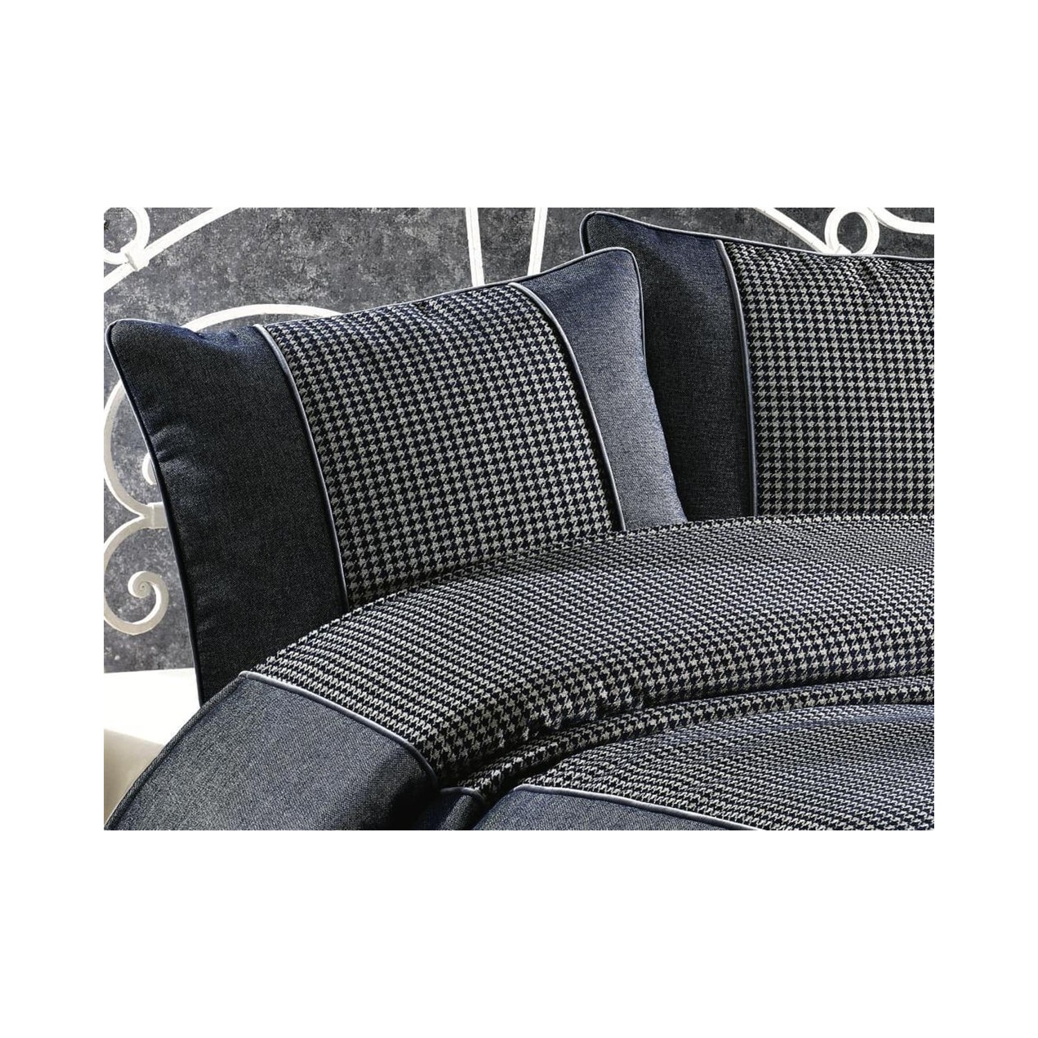 Nazik Çift Kişilik Yatak Örtüsü Genova Lacivert Fiyatı