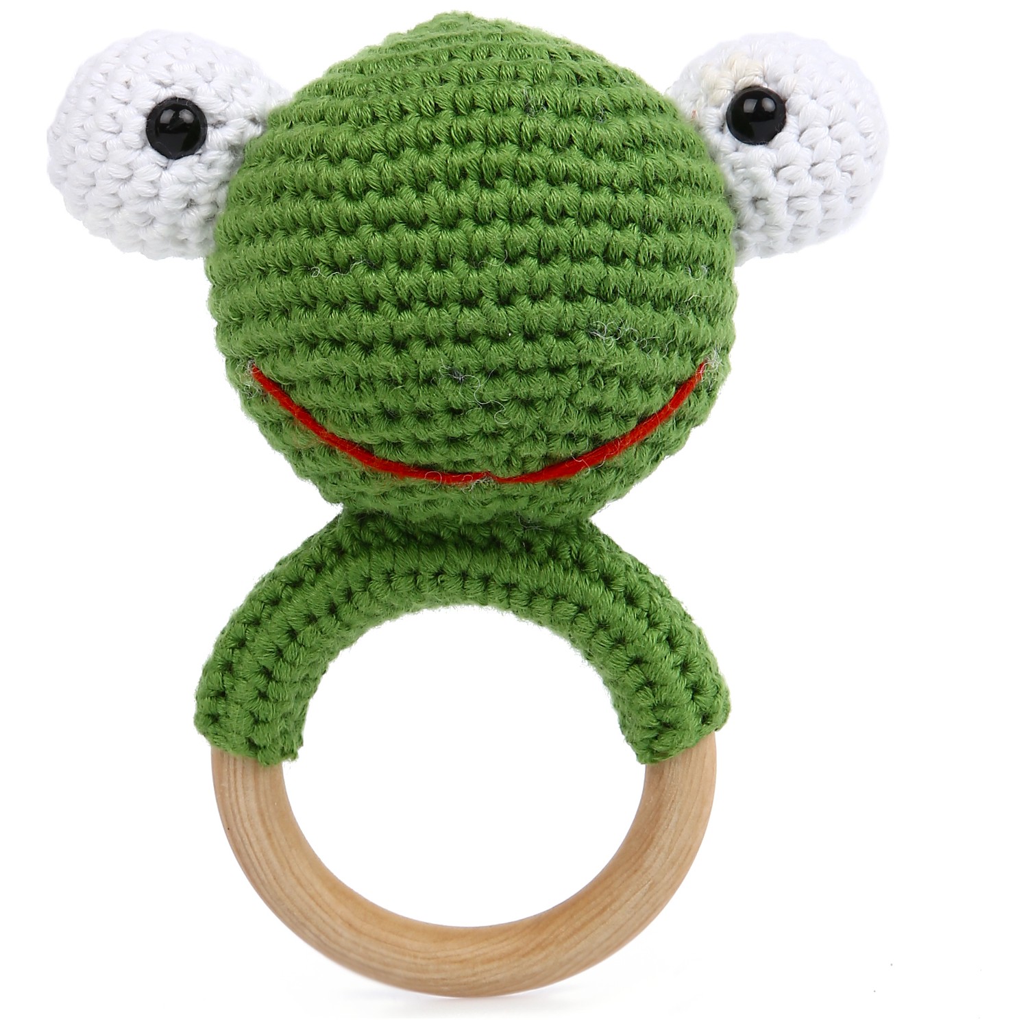 Göznuru Ami̇gurumi̇ Kurbağa Di̇ş Kaşıyıcı Bebek Çıngırağı Göznuru Ami̇gurumi̇ Kurbağa Di̇ş Kaşıyıcı Bebek Çıngırağı