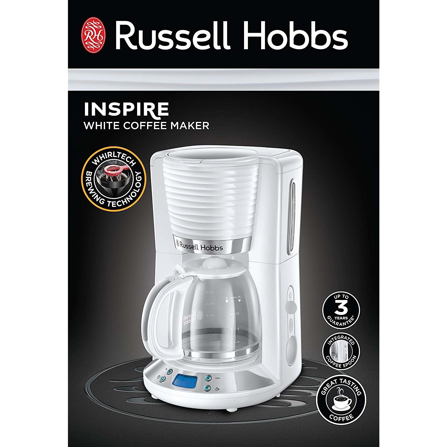 Russell Hobbs Inspire 2439056 Kahve Makinesi Beyaz Fiyatı