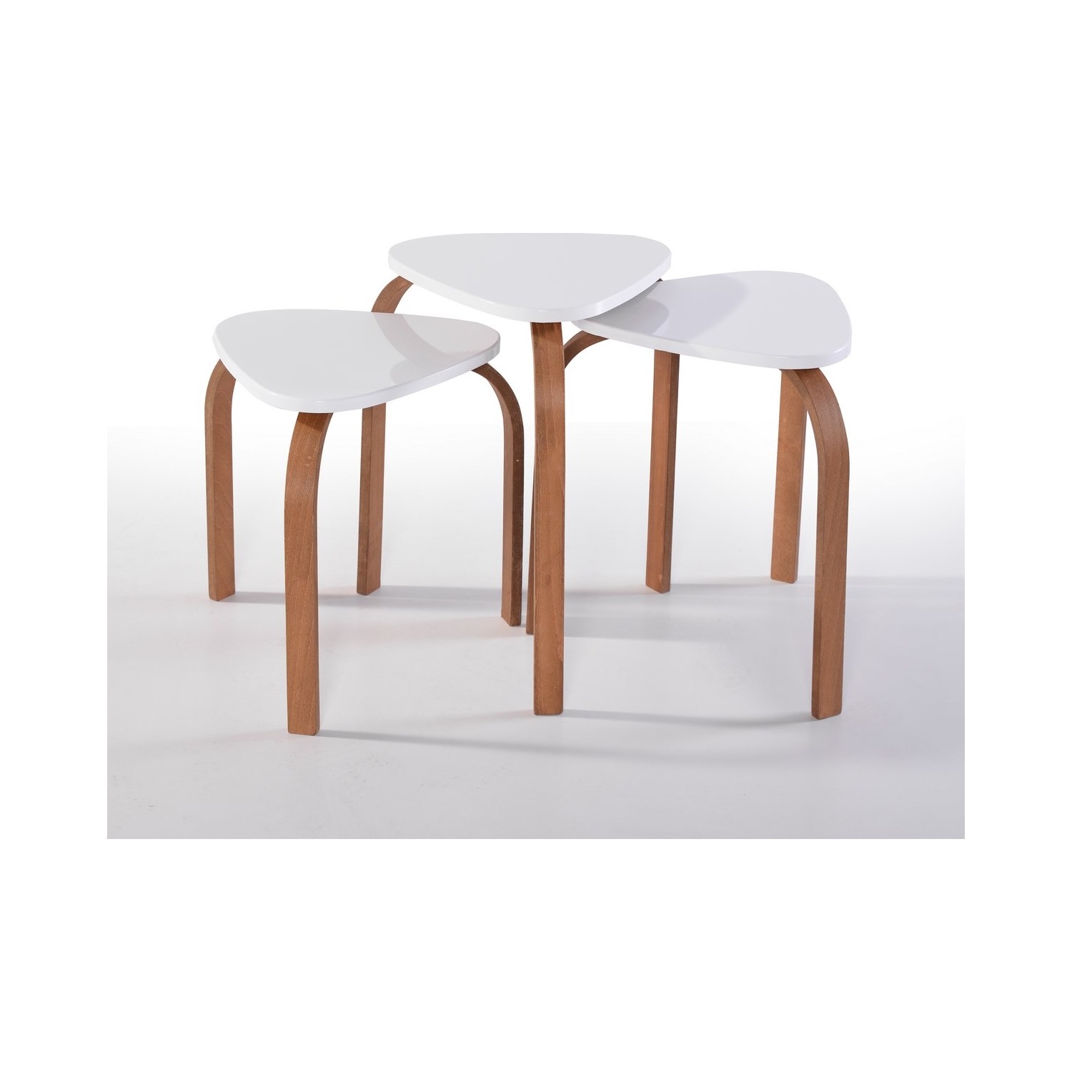 Falez Mobilya Aksesuar Zigon Sehpa Kalp Beyaz Fiyatı