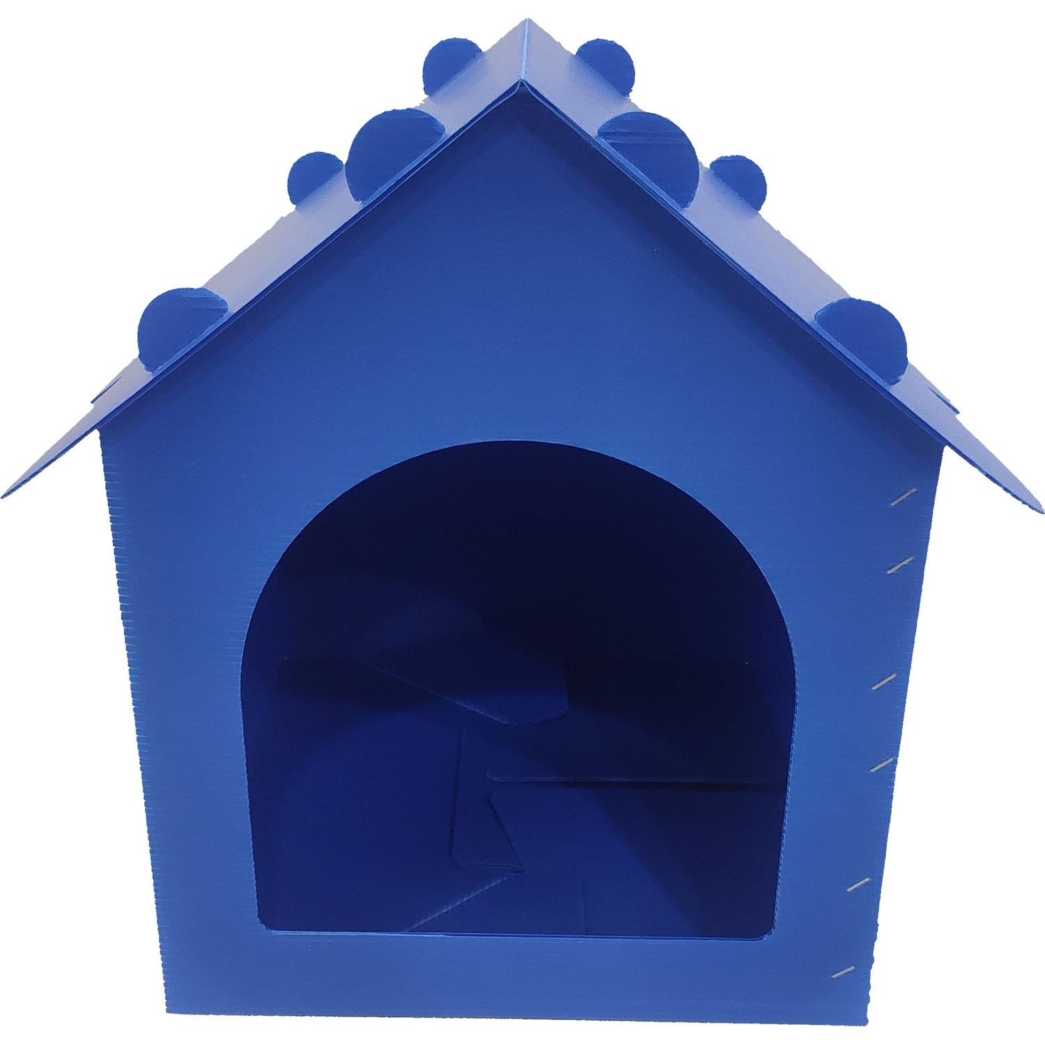 Petist Plastik Pp Kedi Evi Mavi Çatılı Fiyatı Taksit Seçenekleri