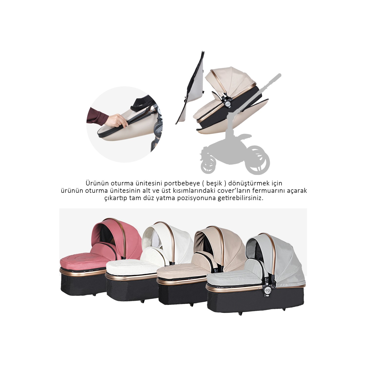 Huggy Egg 6 In 1 Travel Sistem Bebek Arabası Fiyatı