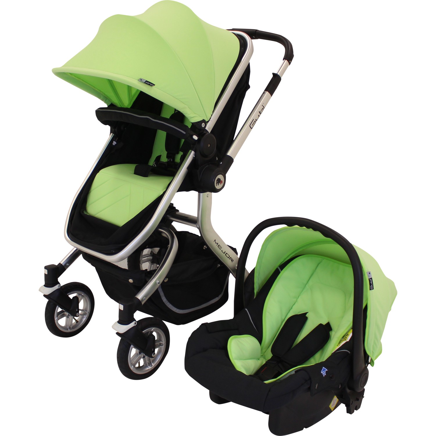 Gubi Twist Travel Sistem Bebek Arabası Yeşil Fiyatı