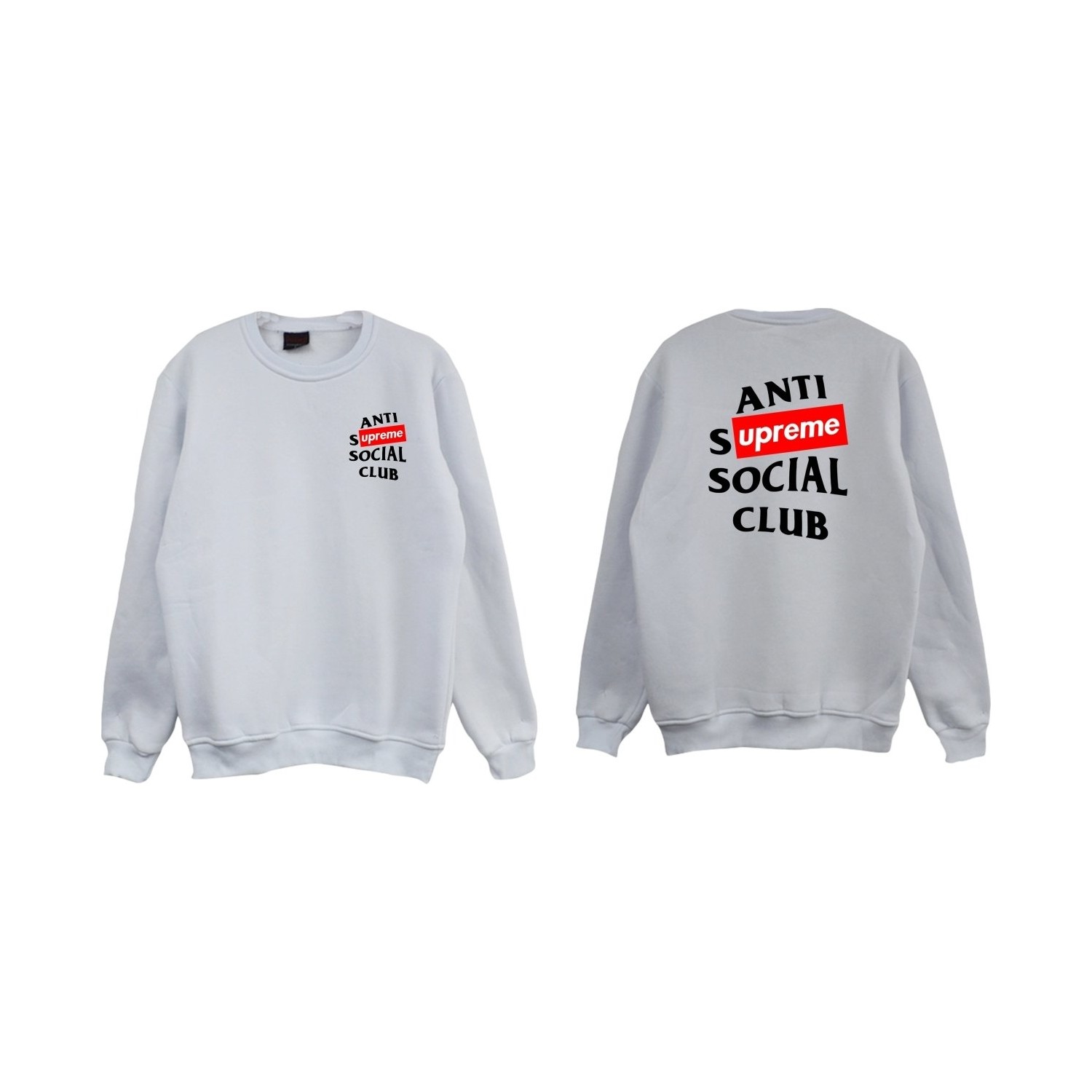 anti supreme social club hoodie
