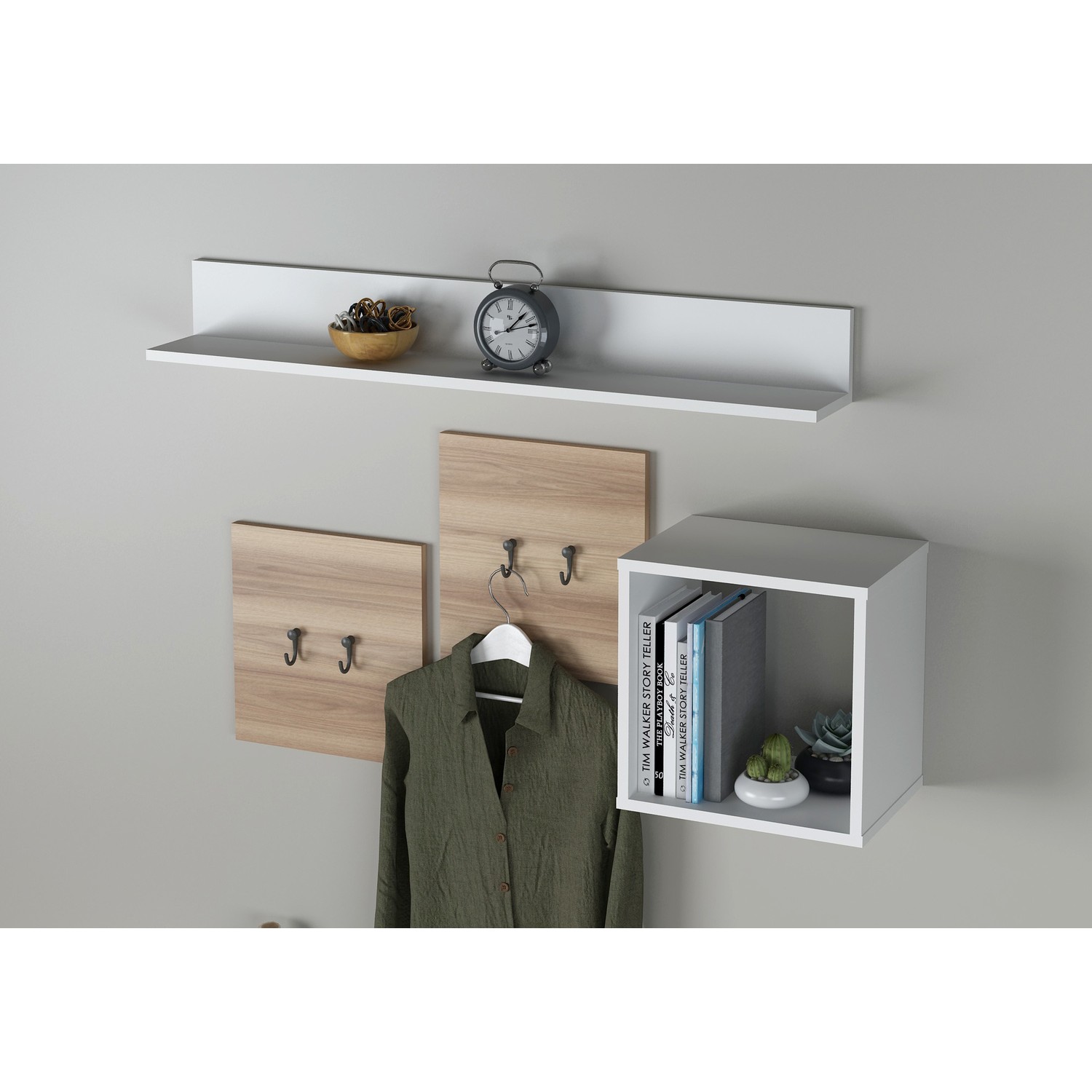 Sanal Mobilya Hallway Portmanto Antre Askılık Hazar Ceviz Sanal Mobilya Hallway Portmanto Antre Askılık Hazar Ceviz