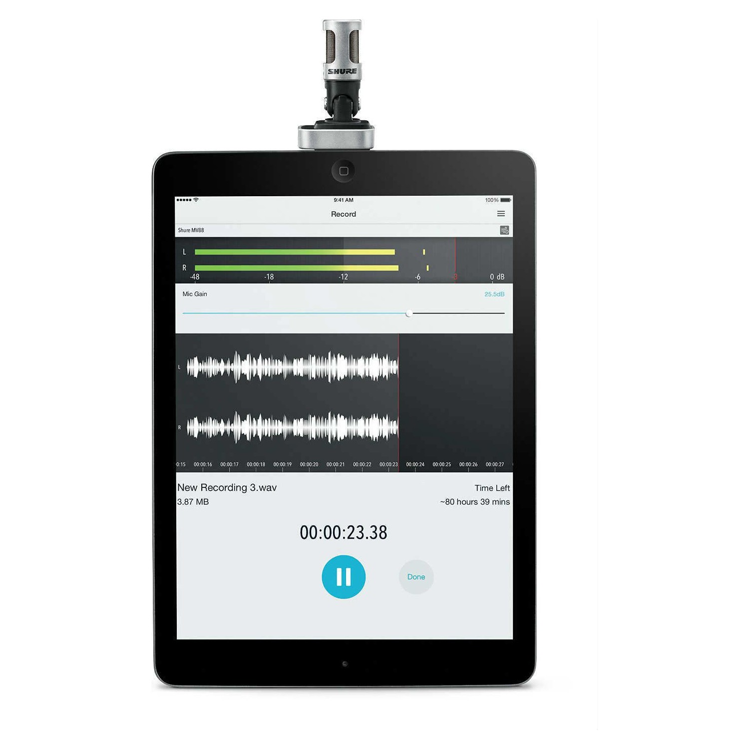 Shure mv88 ios обзор