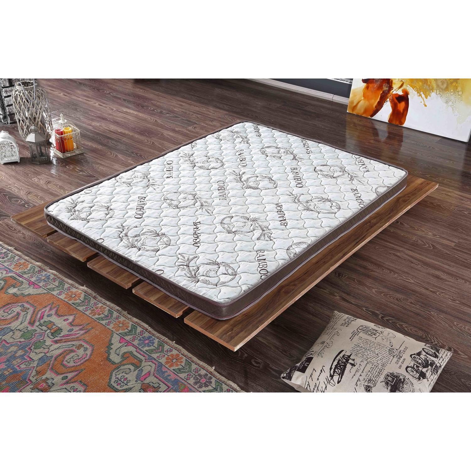 Delfino Sleeping Full Bamboo Visco Ped Yatak Şiltesi 80 x