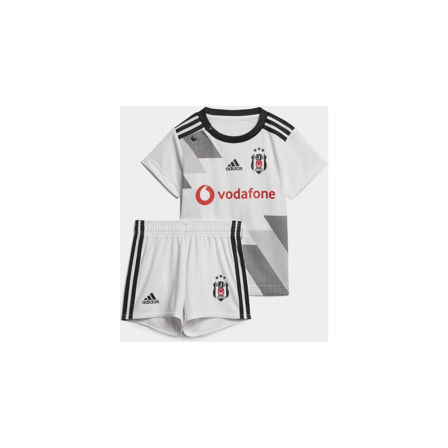 adidas DX3700 Beşiktaş 201920 Bebek Takım Forma Şort Set Fiyatı