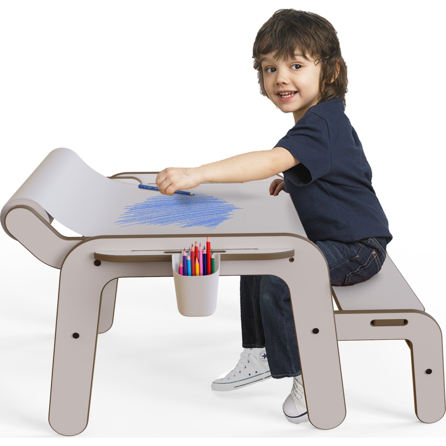 Mamatoyz Massa Beyaz Çocuk ve Bebek Çalışma Masası Fiyatı