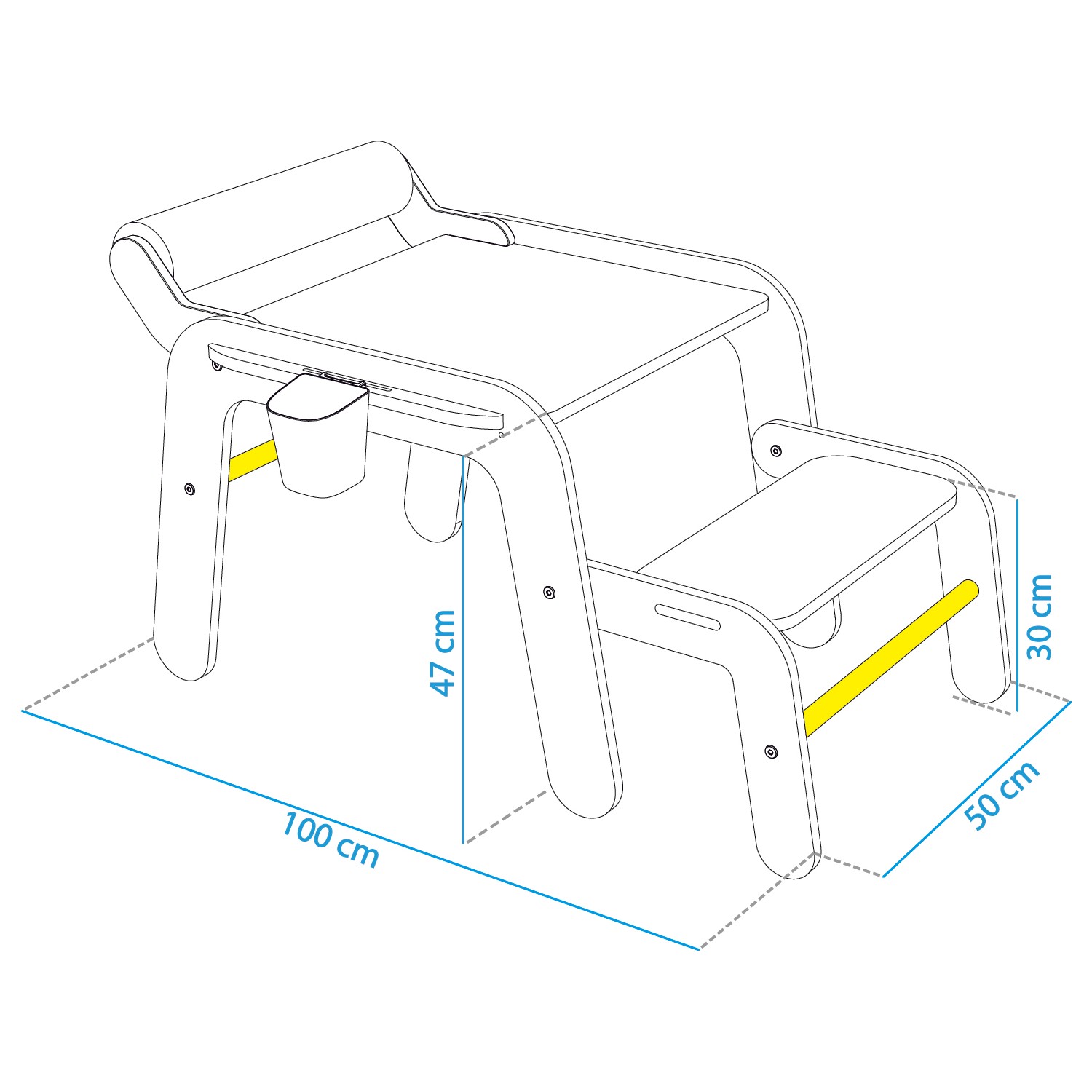 Mamatoyz Massa Beyaz Çocuk ve Bebek Çalışma Masası Fiyatı