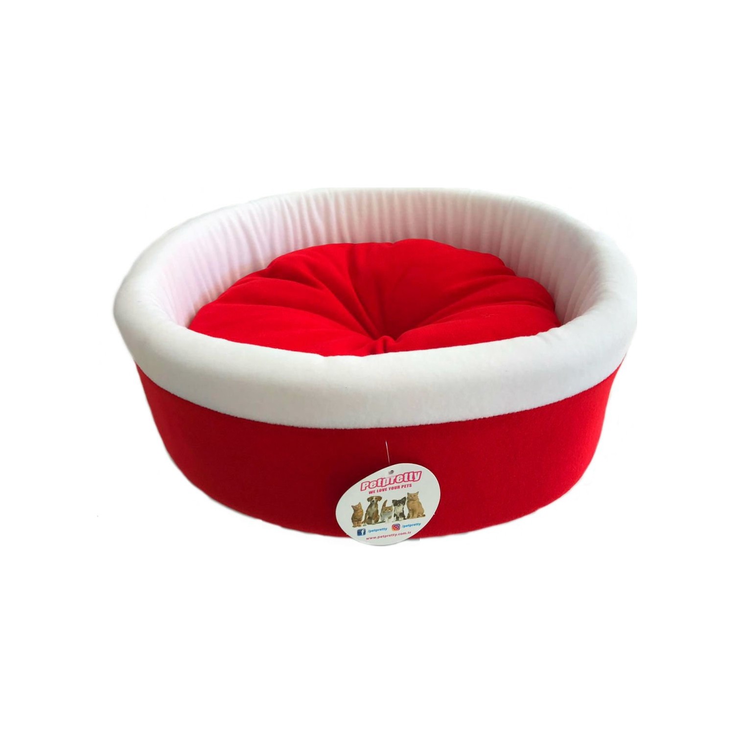 Pet Pretty Special Simit Yatak Kırmızı Fiyatı Taksit