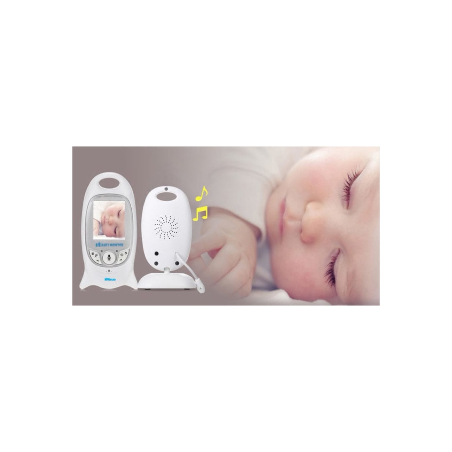 Olix VB601 LCD Ekranlı Kablosuz Wifi Bebek Kamerası Gece