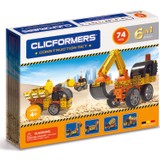 Clicformers - Oyuncak İnşaat Seti 6 in 1 - 74 Parça