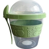 Titiz Plastik Yoghurt Container 600 ml + Kaşık