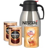 Nescafe Gold 900 gr x 2 Adet + 1 Adet Coffee Mate 2 kg Termos