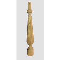 Ahşap Mobilya Ayak 40 cm X 6 cm Ham - Şeffaf