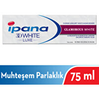 Ipana 3 Boyutlu Beyazlık Luxe 75 ml Glamorous Shine Muhteşem Parlaklık Diş Macunu