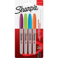Sharpie Fine Permanent Markör. Canlı Renkler 4'lü