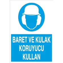 Canis Etiket Baret ve Kulak Koruyucu Kullan Dekota