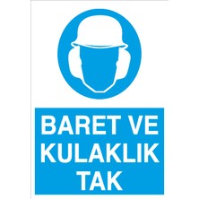 Canis Etiket Baret ve Kulaklık Tak Pvc - Leksan