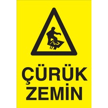 Canis Etiket Çürük Zemin Sticker - Folyo