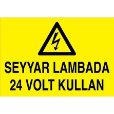 Canis Etiket Seyyar Lambada 24 Volt Kullan Alüminyum