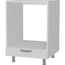 Temaslore Ankastre Modül Fırın ve Ocak Dolabı Beyaz