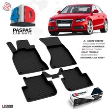 S-Dizayn Audi A4 4D Havuzlu Paspas 2008-2015 A+Kalite