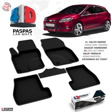 S-Dizayn Ford Focus 3 HB 4D Havuzlu Paspas 2011-2014 A+Kalite